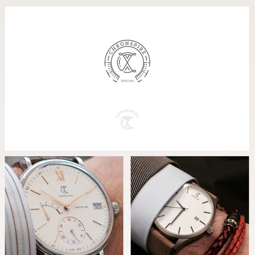 Watch design with the title 'Watch company needs logo!!! Time is ticking :D'