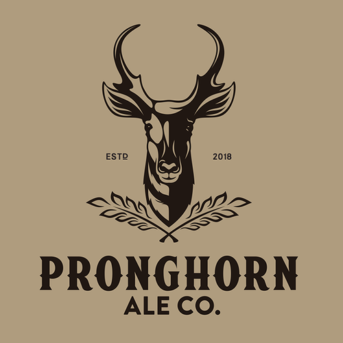 Scanning logo with the title 'Pronghorn Ale Co. needs a logo'