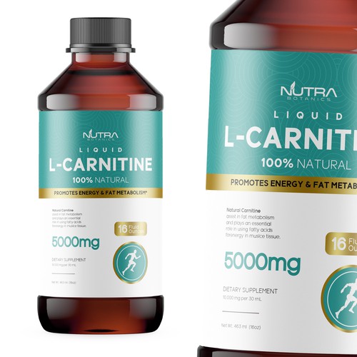 Package label with the title 'L-CARNITINE'