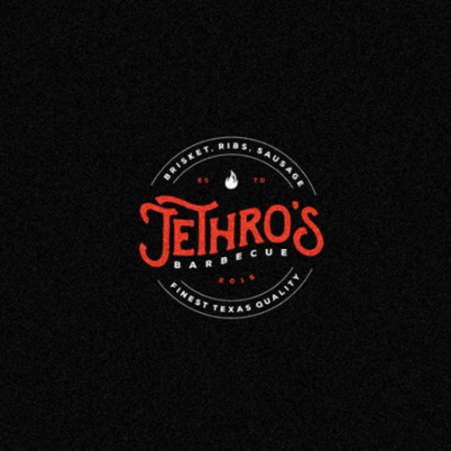 Barbecue design with the title 'barbecue logo'