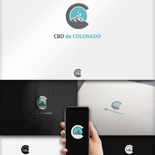 Denver logo with the title 'CBD de COLORADO'