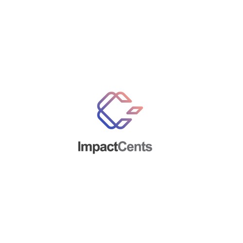 App logo with the title 'Creative and simple logo for Impact Cents'