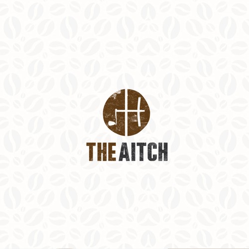 Raw design with the title 'Logo for a cafe (the aitch mean H )'
