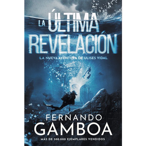 Blue book cover with the title 'La Ultima Revelacion'