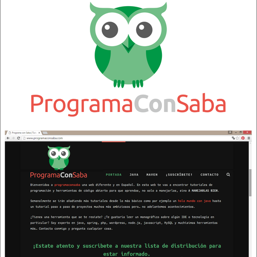 Tutoring logo with the title 'Happy Owl logo for PcS'