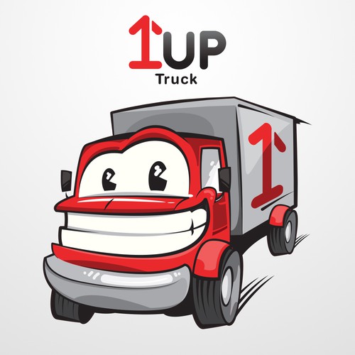 Up design with the title '1UP Truck'