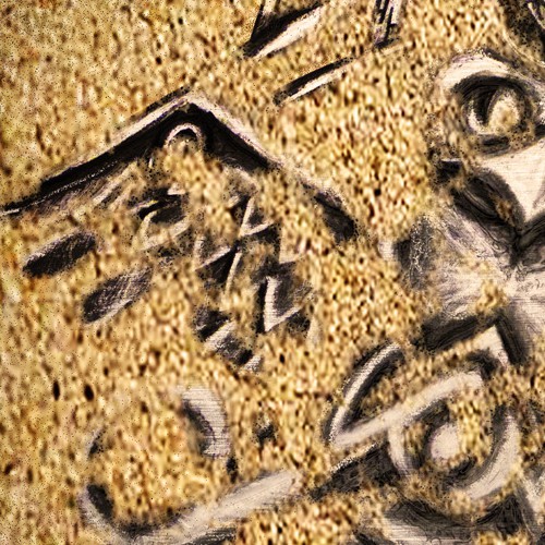 Mixed media design with the title 'Movie poster '