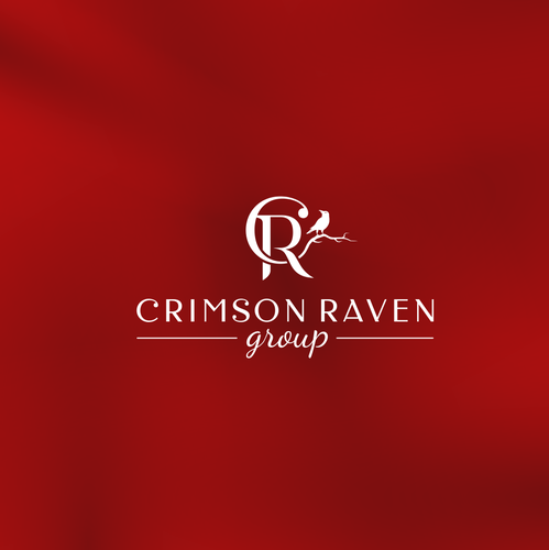 Raven logo with the title 'Crimson Raven Group'