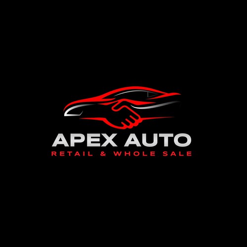 Auto logo with the title 'Apex Auto'