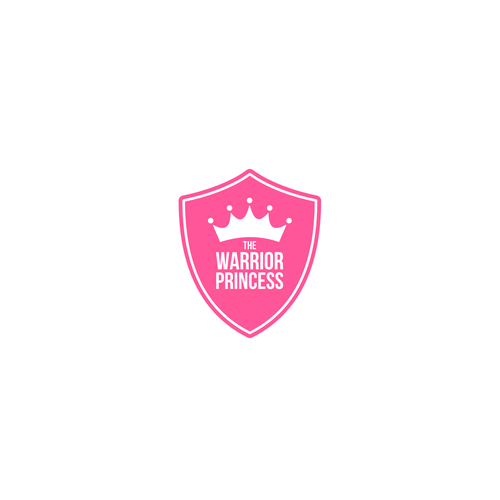 Princess logo with the title 'The Warrior Princess'
