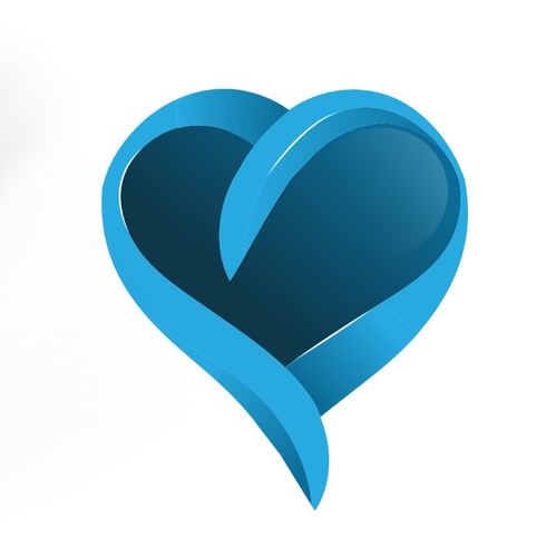 Glass design with the title 'Logo for digital assistance system for elderly people'