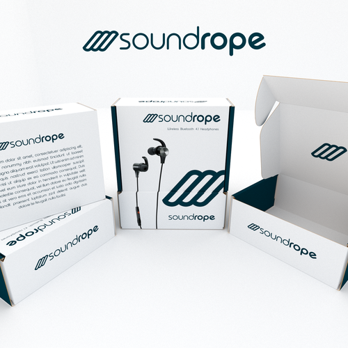 Subscription box packaging with the title 'Headphones Packaging'