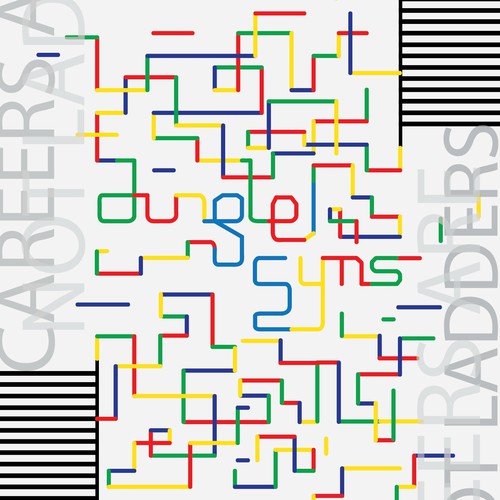 Motivational illustration with the title 'Motivational poster design inspired by a quotation'