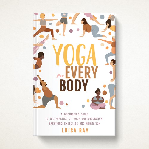 Yoga book cover with the title 'Yoga for every body'