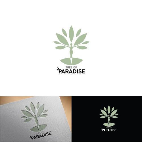 Paradise logo with the title 'Tree of Paradise'