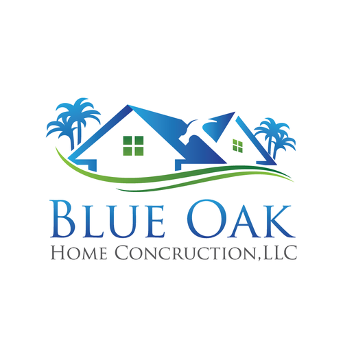 Facade logo with the title 'construction logo'