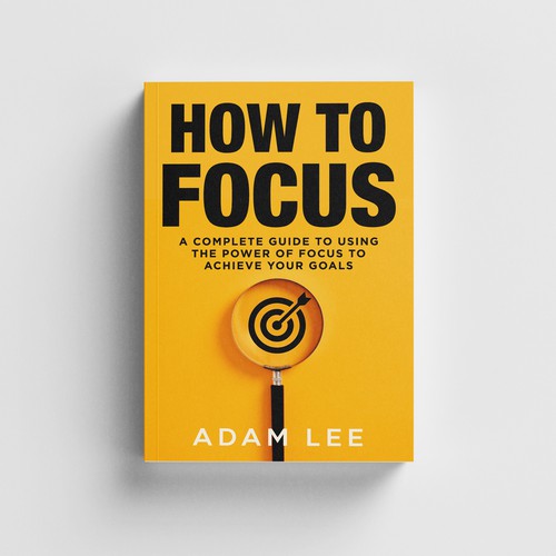Business book cover with the title 'How to foucs'