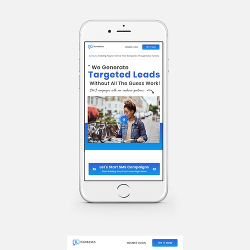 Campaign design with the title 'Click Funnel'