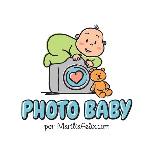 Photo logo with the title 'Photo Baby'