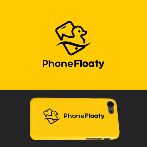 Inspirational design with the title 'Phone Floaty'