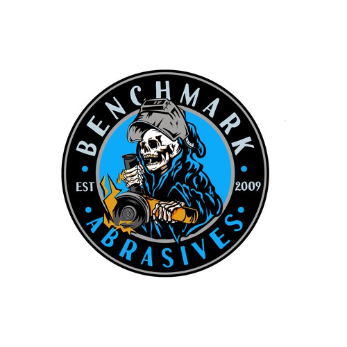 Sticker logo with the title ' dynamic sticker logo'