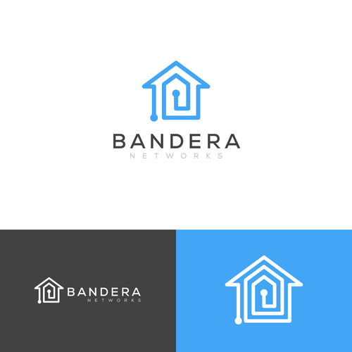 Wi-Fi logo with the title 'Bandera Networks'