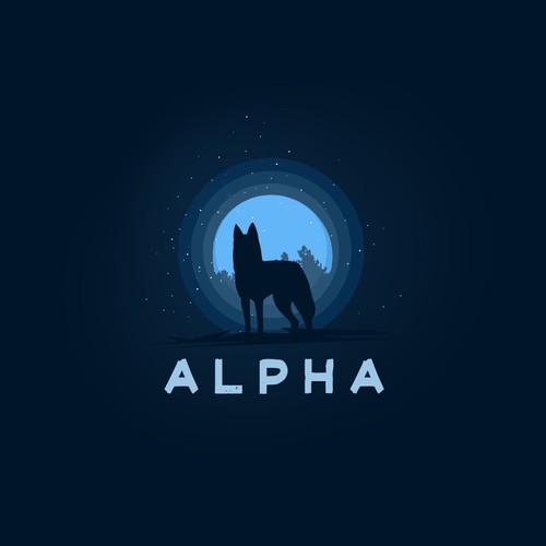 Outstanding logo with the title 'powerful logo that mainly appeals to men who want to feel powerful and "alpha"'