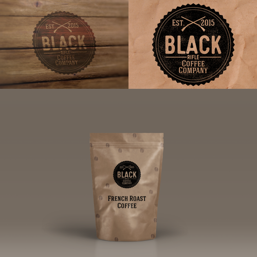 Coffee shop brand with the title 'Coffee company needs designer logo'