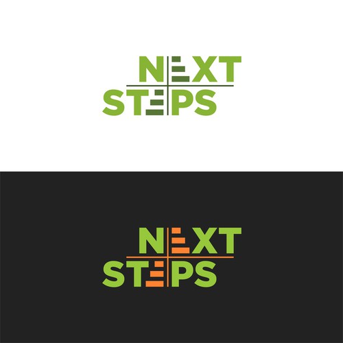 step logo design