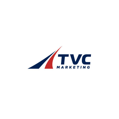 Road design with the title 'TVC Marketing Logo'