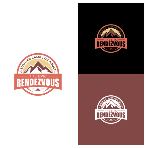Camp logo with the title 'The Epic Rendezvous'