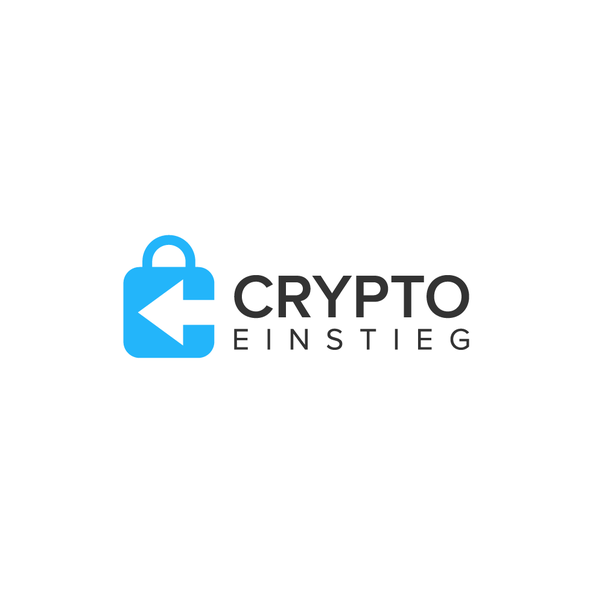 Lock logo with the title 'Crypto Einstieg'