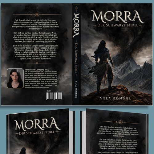 Book cover with the title 'Morra'