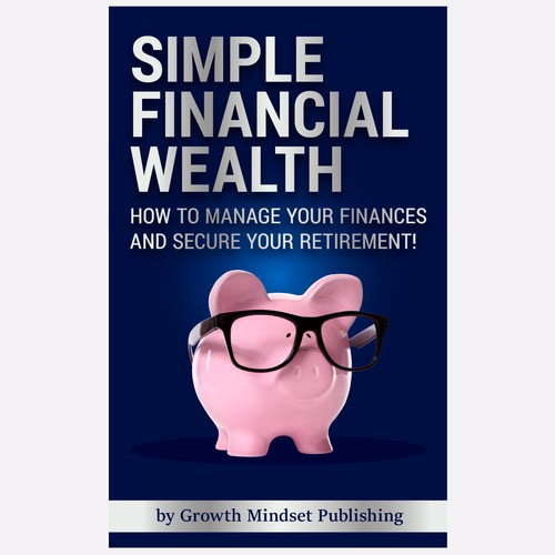 Piggy design with the title 'Simple Financial Wealth'