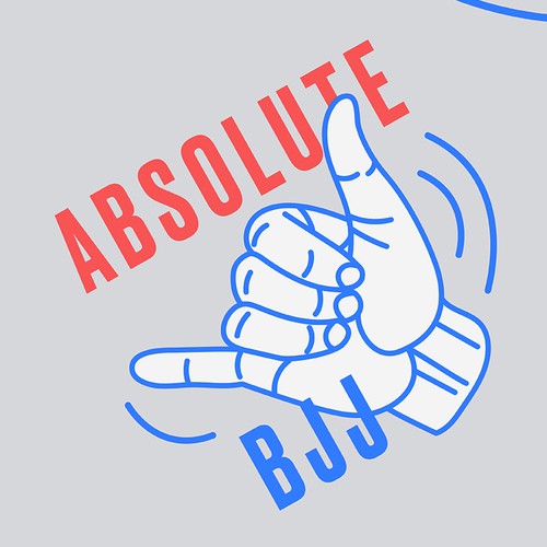 Martial arts logo with the title 'Absolute BJJ'