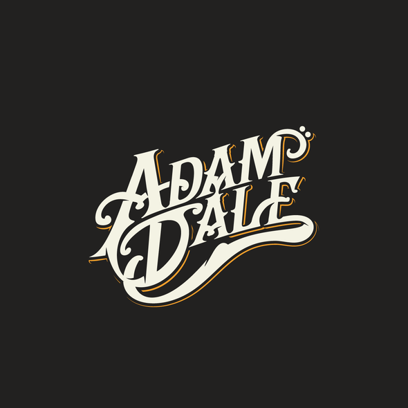 Special logo with the title 'Adam Dale'