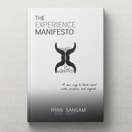 Alphabet design with the title 'the experience manifeso'