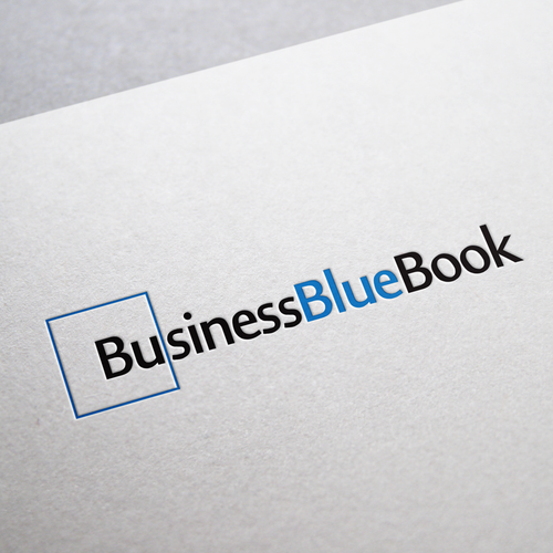 Business logo with the title 'businessbluebook'