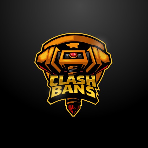 Asset design with the title 'Hammer E sport logo'