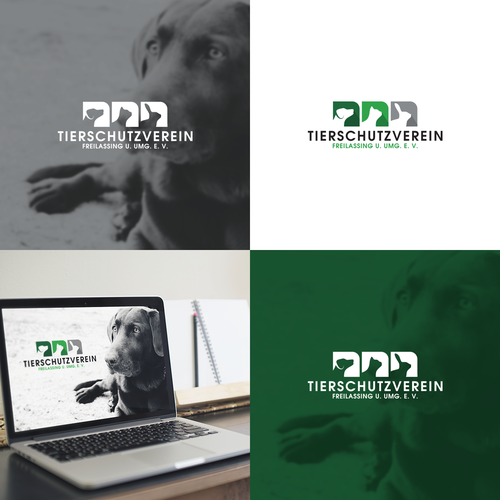 Rabbit logo with the title 'Unser Tierschutzverein brauch ein neues aussagekräftiges Logo!'