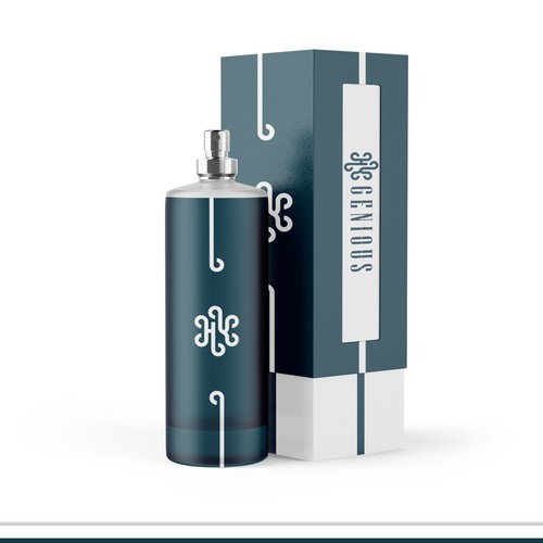 Blues design with the title 'Hygenious Concept'