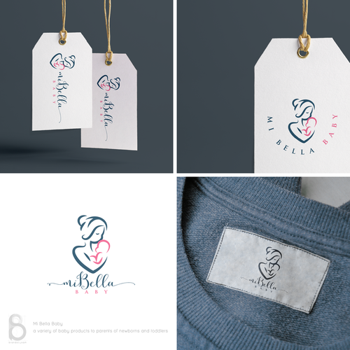Mother design with the title 'Logo design for Mi Bella Baby'