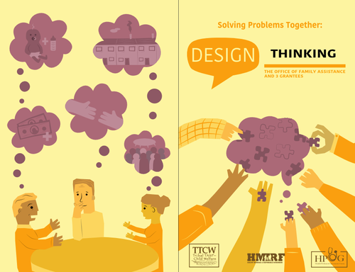 Thinking design with the title 'Design Thinking Based Publication '