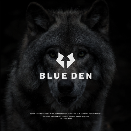Wolf brand with the title 'Blue Den'