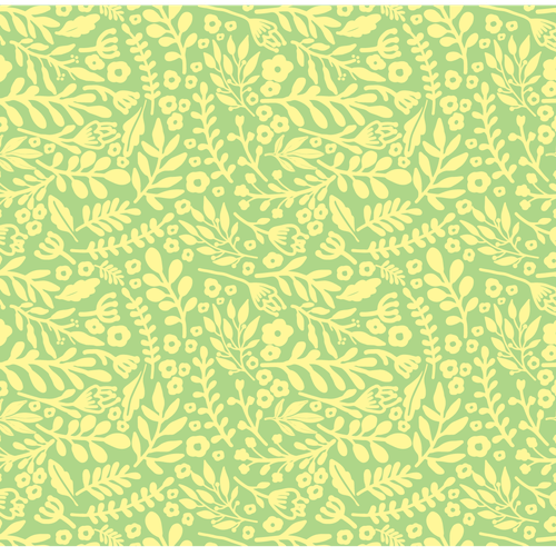 Pattern design artwork with the title 'Organic Pattern'