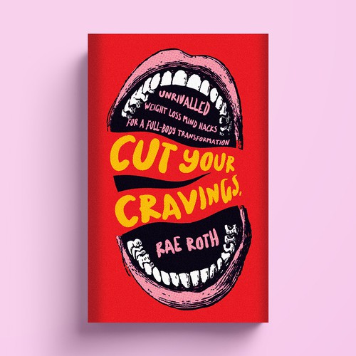 Unique book cover with the title 'Book cover for body transformation'