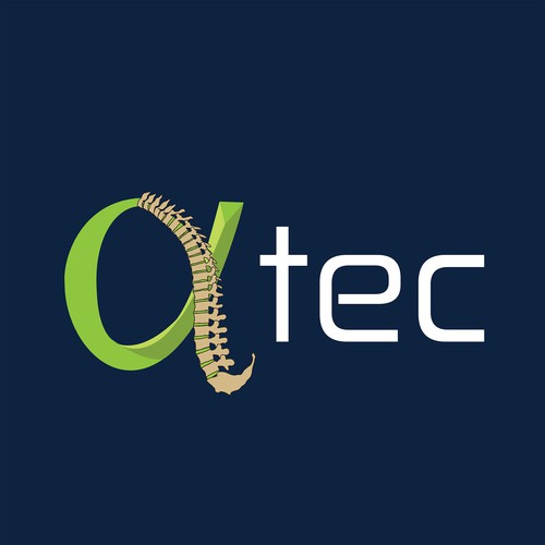 Spine logo with the title 'Alpha Tec'