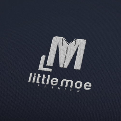 Subtle logo with the title 'Little Moe Fashion'