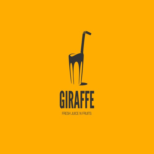 Juice brand with the title 'Giraffe Juice'