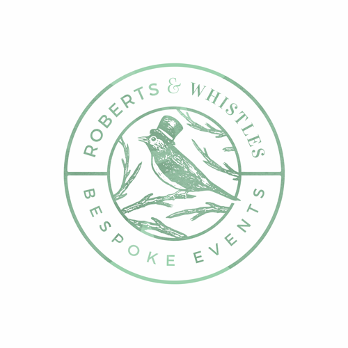 Stamp brand with the title 'Timeless logo for Bespoke Events'
